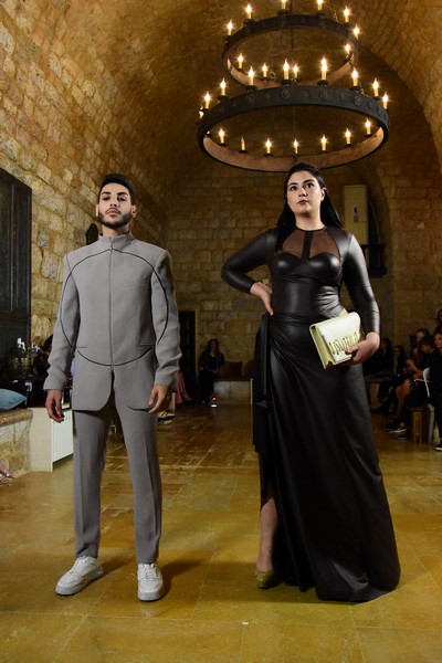 Hope Wears Lebanese Fashion Runway part 2 